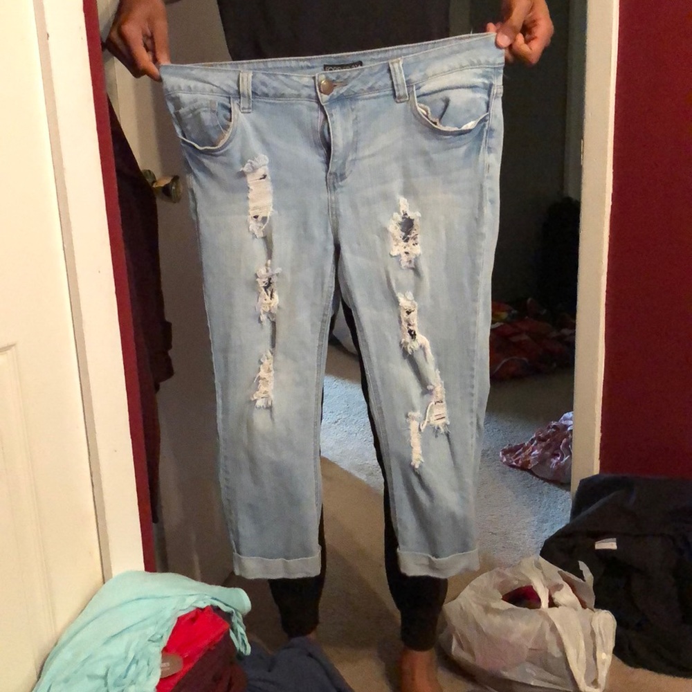 Ripped jeans